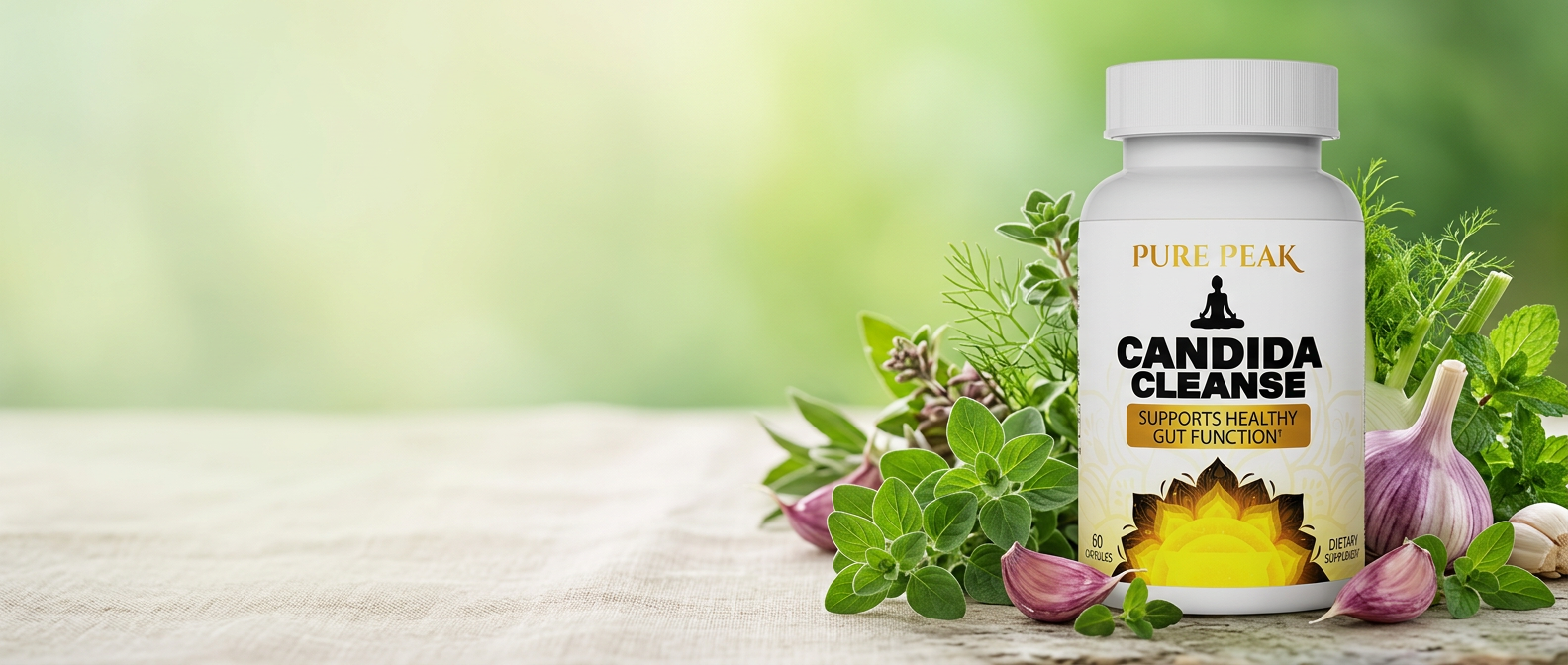 Candida Cleanse con orégano y ajo